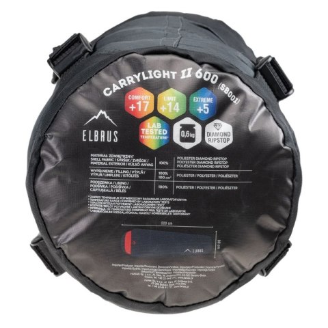 Śpiwór Elbrus Carrylight II 600 92800404118 Elbrus