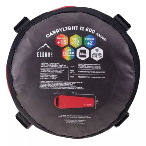 Śpiwór Elbrus Carrylight II 800 92800454767 Elbrus