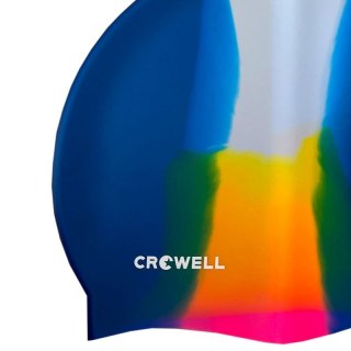 Czepek pływacki silikonowy Crowell Multi Flame kol.14 Crowell