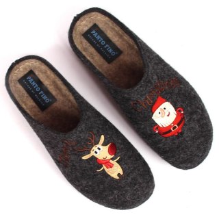 Kapcie filcowe Panto Fino świąteczne W KK267038 INT1798 Inny