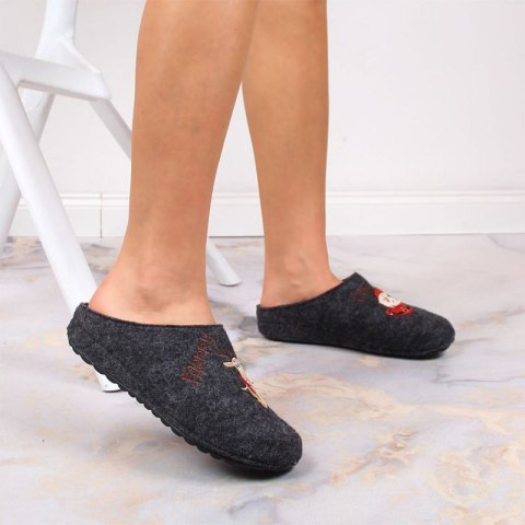 Kapcie filcowe Panto Fino świąteczne W KK267038 INT1798 Inny