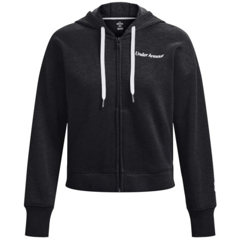 Bluza Under Armour Essential Fleece Script FZ Hoodie W 1374106-001 Under Armour