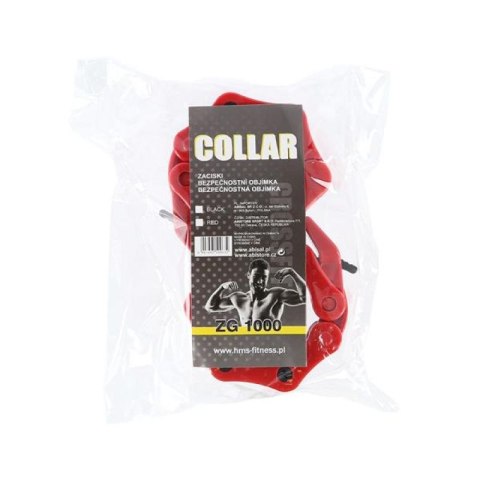 Zaciski lock jaw red HMS (2 szt) ZG1000R HMS