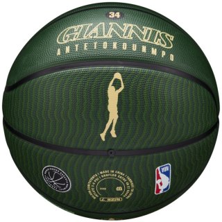 Piłka do koszykówki Wilson NBA Player Icon Giannis Antetokounmpo WZ4006201XB Wilson