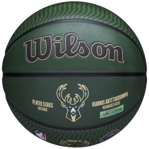 Piłka do koszykówki Wilson NBA Player Icon Giannis Antetokounmpo WZ4006201XB Wilson