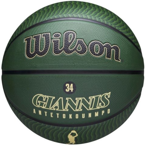 Piłka do koszykówki Wilson NBA Player Icon Giannis Antetokounmpo WZ4006201XB Wilson