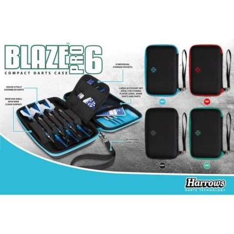 Pokrowiec na rzutki Harrows Blaze Pro 6 Case Harrows