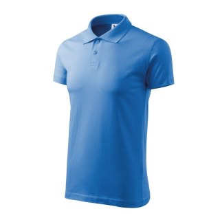 Koszulka polo Malfini Single J. M MLI-20214 lazurowy Malfini
