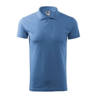 Koszulka polo Malfini Single J. M MLI-20215 błękitny Malfini