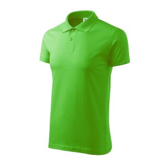 Koszulka polo Malfini Single J. M MLI-20292 green apple Malfini