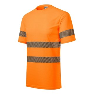 Koszulka unisex HV Dry (fluorescencyjny pomarańczowy) Malfini