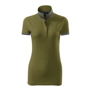 Koszulka polo Malfini Collar Up W MLI-257A3 zieleń avocado Malfini