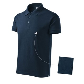 Koszulka polo Malfini Cotton M MLI-21202 granatowy Malfini