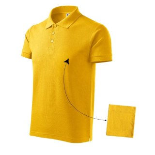 Koszulka polo Malfini Cotton M MLI-21204 żółty Malfini