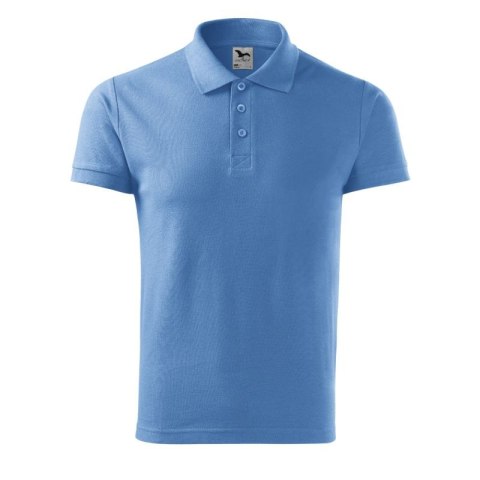 Koszulka polo Malfini Cotton M MLI-21215 błękitny Malfini