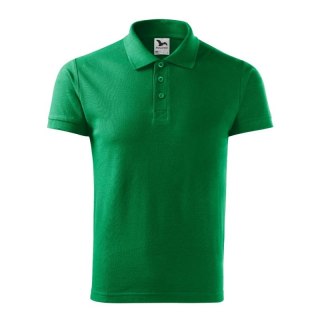 Koszulka polo Malfini Cotton M MLI-21216 zieleń trawy Malfini