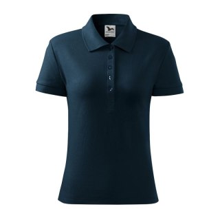 Koszulka polo Malfini Cotton W MLI-21302 granatowy Malfini