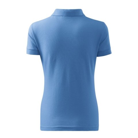 Koszulka polo Malfini Cotton W MLI-21315 błękitny Malfini