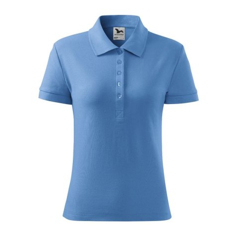 Koszulka polo Malfini Cotton W MLI-21315 błękitny Malfini