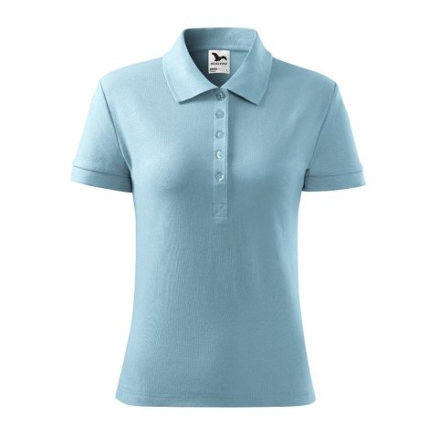 Koszulka polo Malfini Cotton W MLI-21315 błękitny Malfini