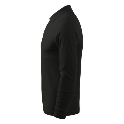 Koszulka polo Malfini Single J. LS M MLI-21101 czarny Malfini