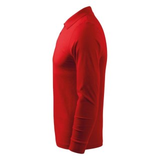 Koszulka polo Malfini Single J. LS M MLI-21107 czerwony Malfini
