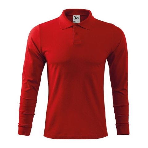 Koszulka polo Malfini Single J. LS M MLI-21107 czerwony Malfini