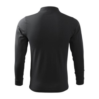 Koszulka polo Malfini Single J. LS M MLI-21194 ebony gray Malfini