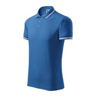 Koszulka polo Malfini Urban M MLI-21914 lazurowy Malfini