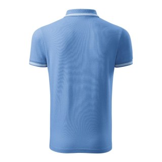 Koszulka polo Malfini Urban M MLI-21915 błękitny Malfini