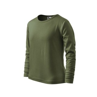 Koszulka Malfini Fit-T LS Jr MLI-12109 khaki Malfini